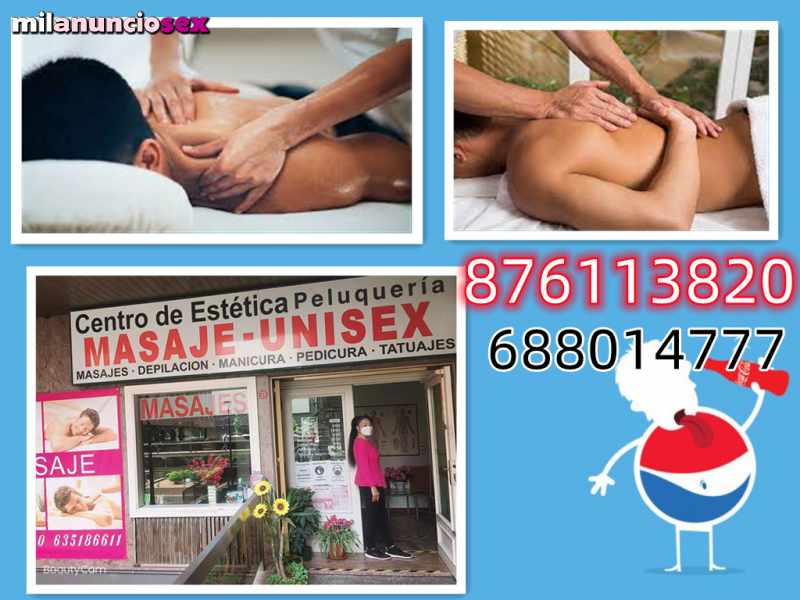 Masajista profesional en peluquería