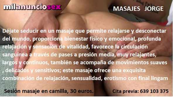 MASAJE ERÓTICO PARA HOMBRES. (LINGAM).