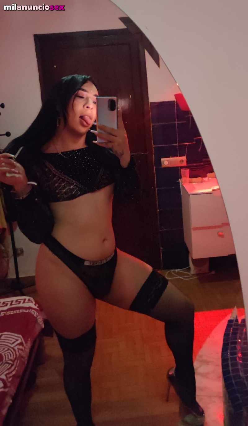 Trans Andrea colombiana muy viciosa