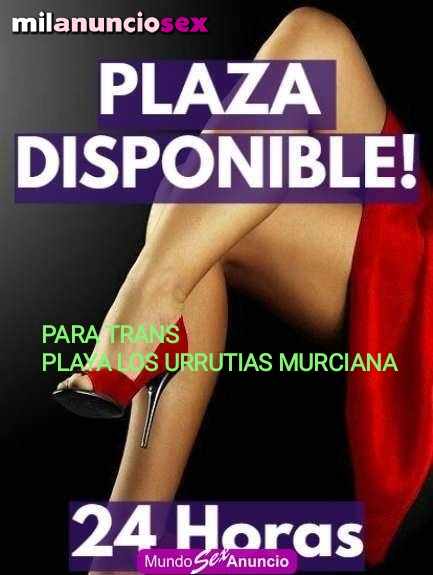 Plazas libres para trans en Murcia playa